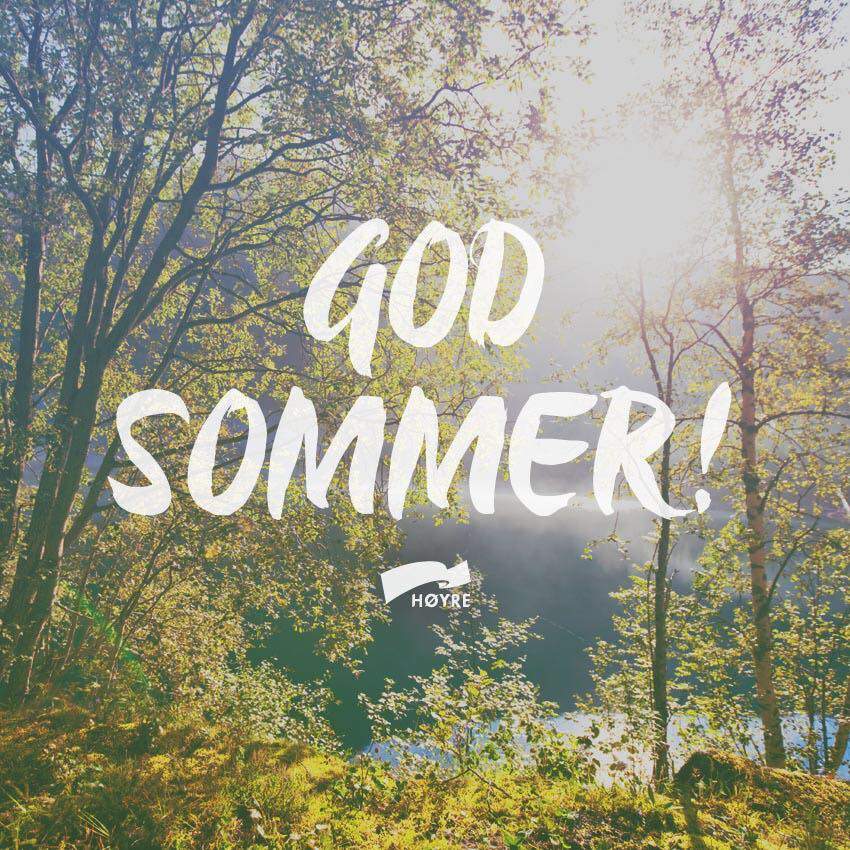 God Sommer fra&nbsp;Høyre